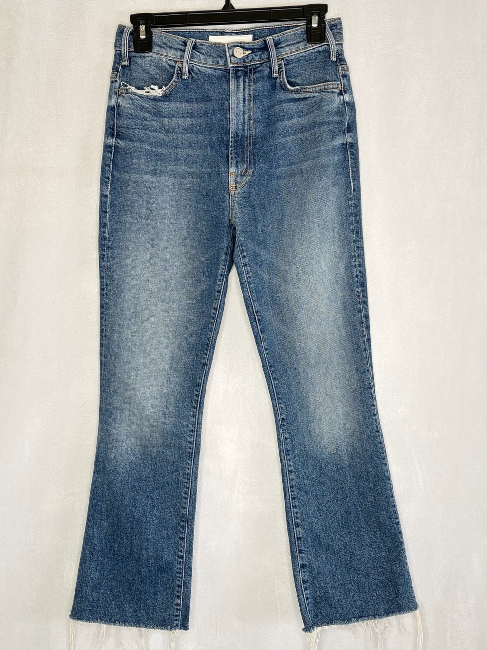 Mother Superior The Hustler Ankle Fray Jeans - Picture 4 of 10